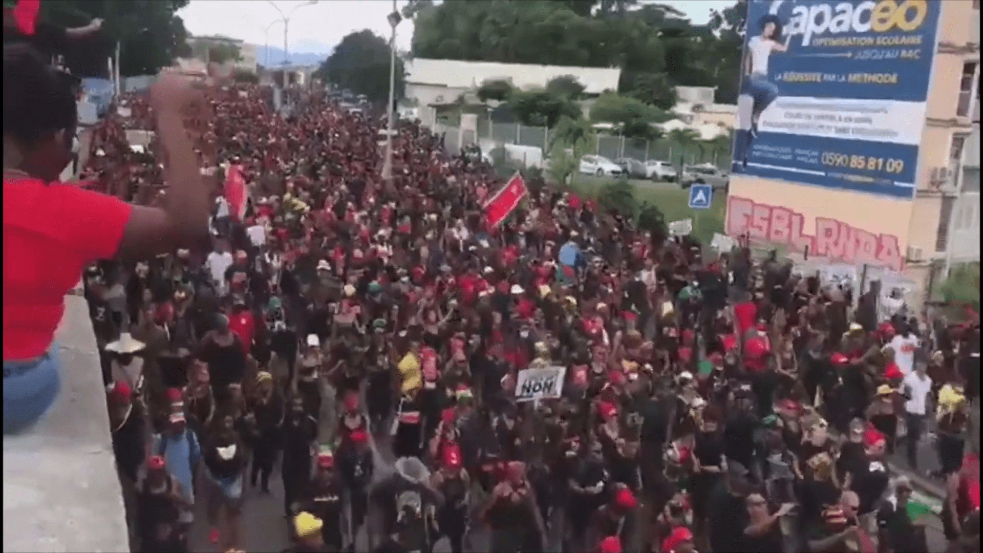 Demonstration Guadeloupe