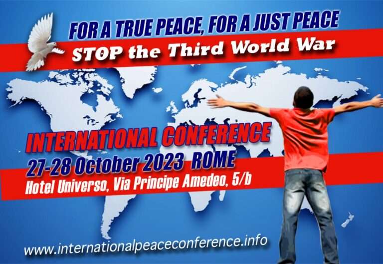 Press Release: International Conference – Stop World War III. For a true and just peace, stop NATO